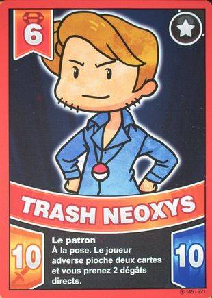 Trash Neoxys Carte 145 221 Battle Tube Saison 2