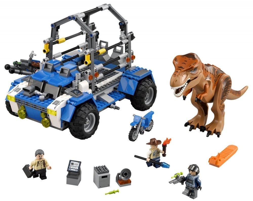 lego jurassic world raptor rampage