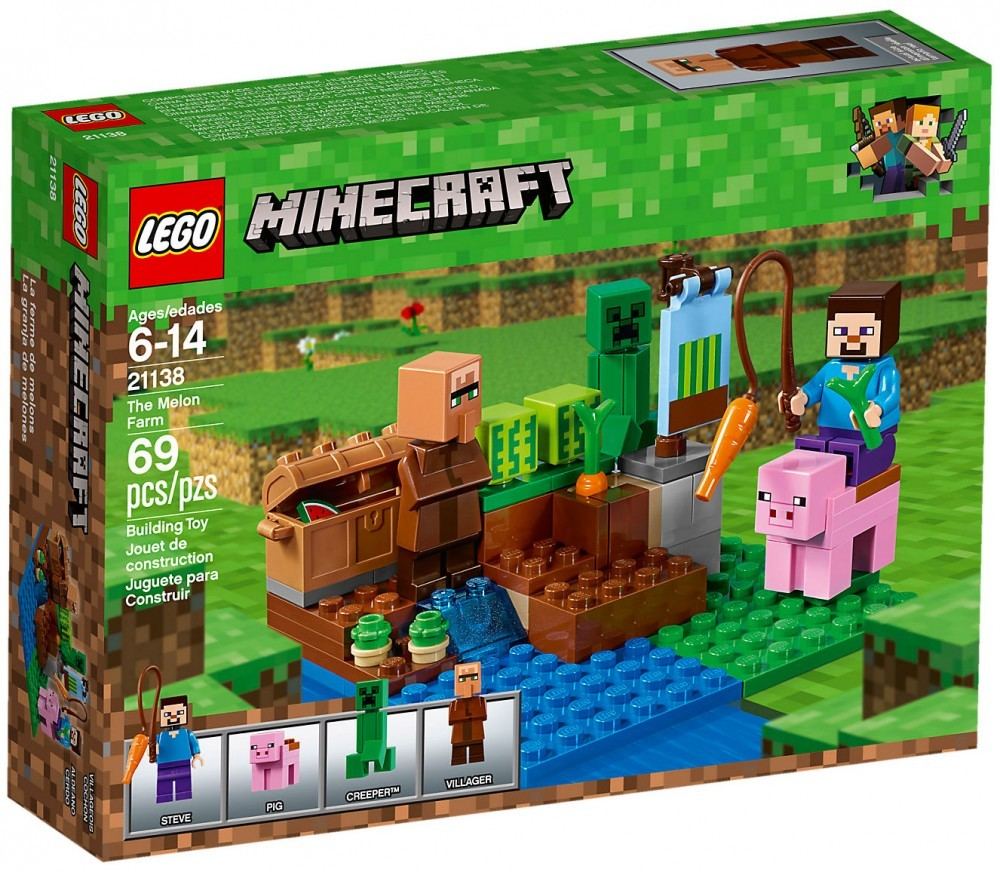 lego minecraft the melon farm