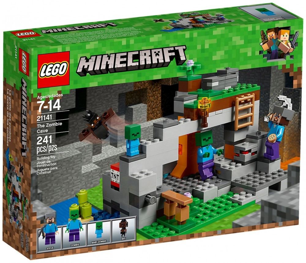 The Zombie Cave Lego Minecraft Set 21141