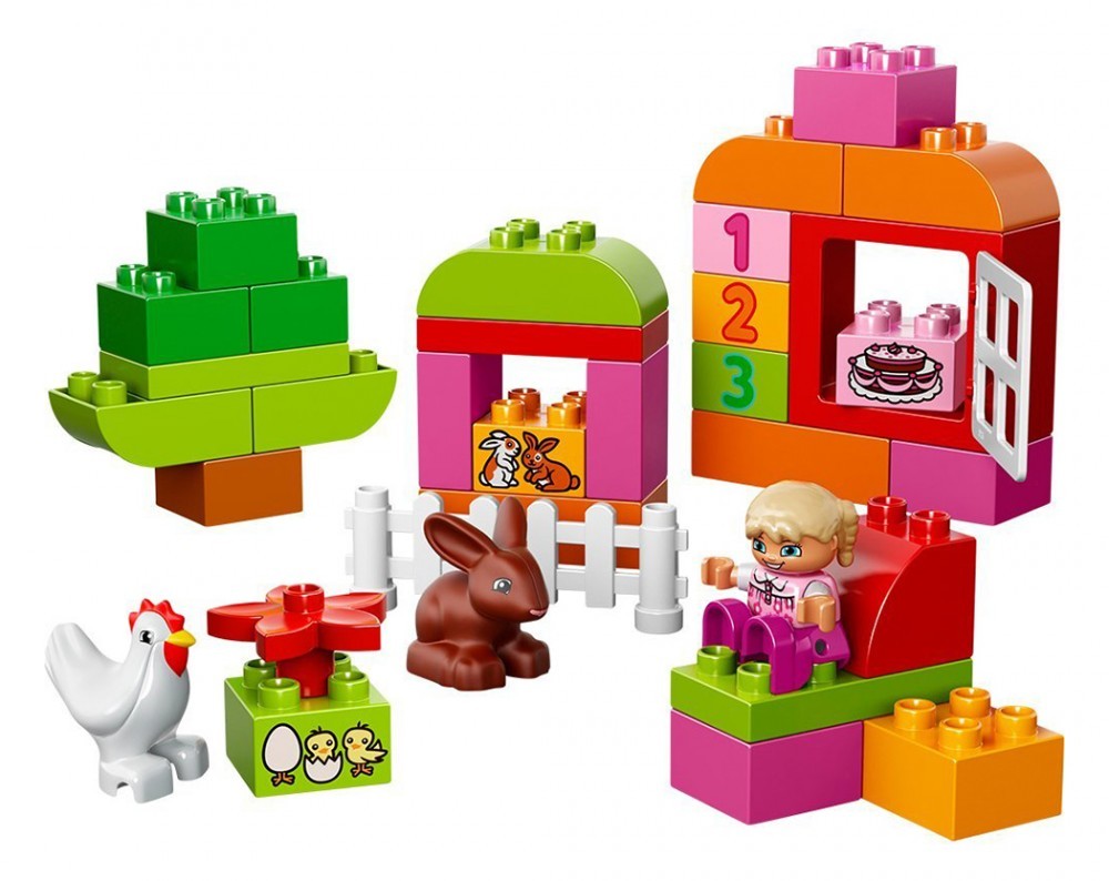 pink duplo set