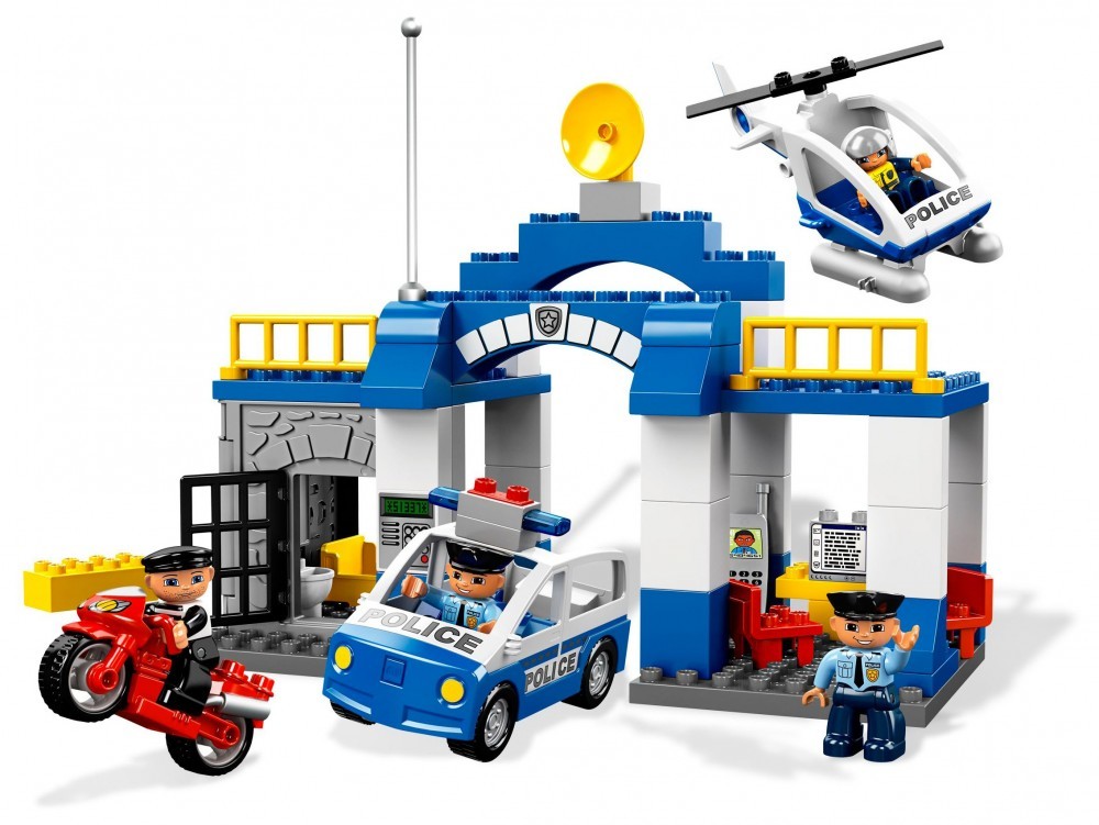 duplo police truck