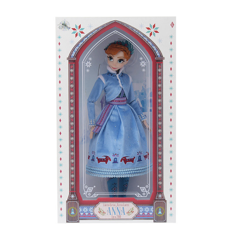 Anna Joyeux Noel Avec Olaf Poupee Disney Limited Edition