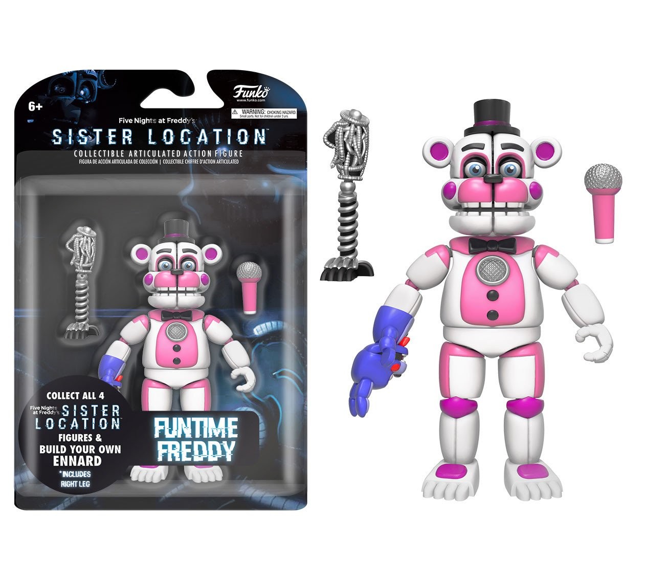 Five Nights At Freddy S Sister Location Funtime Freddy Five Nights At Freddy S Action Figure