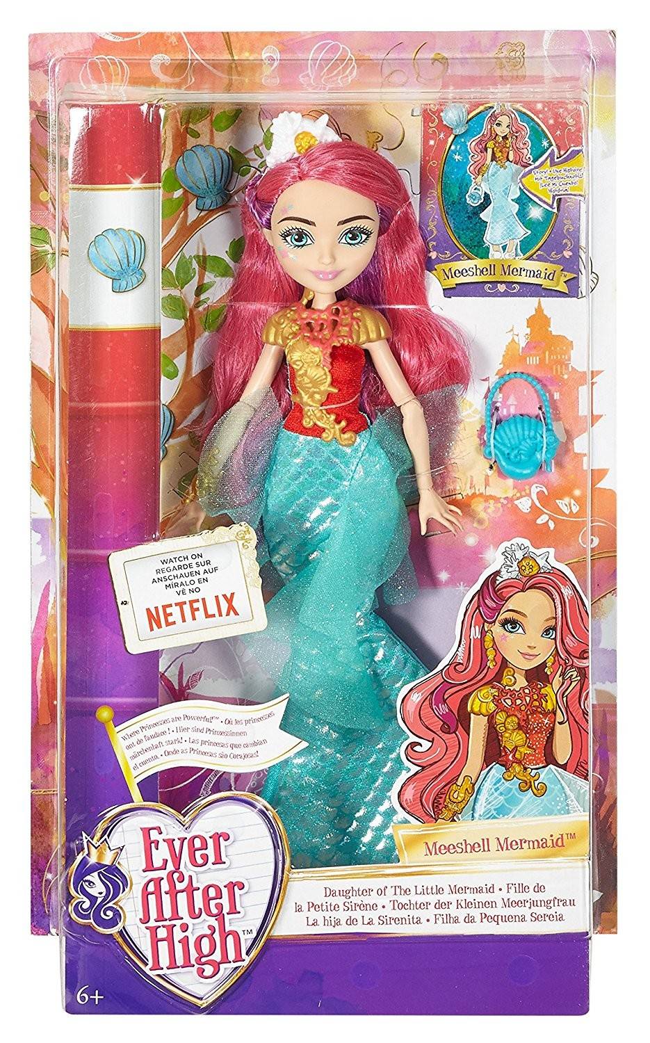ever after high michelle mermaid doll