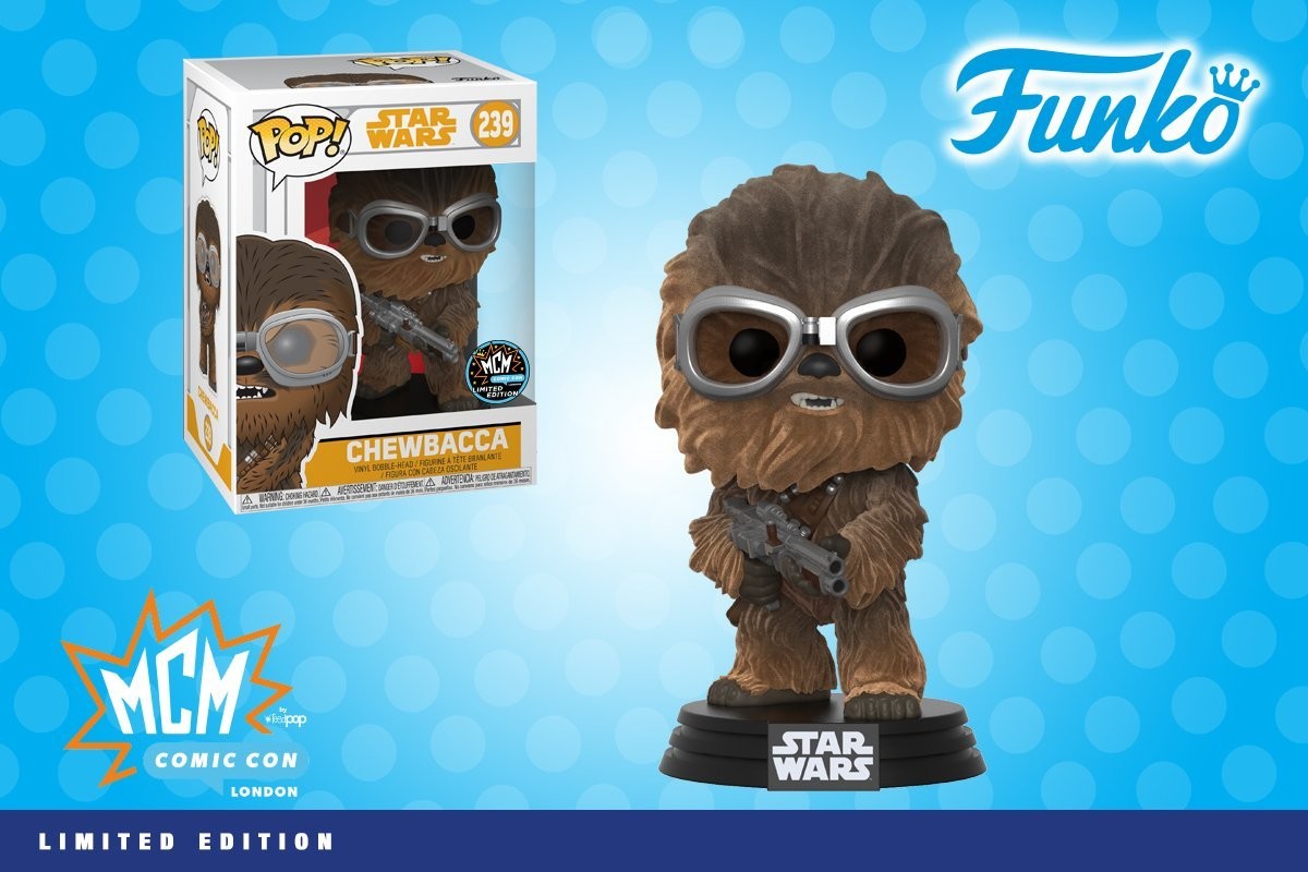 funko pop chewbacca flocked