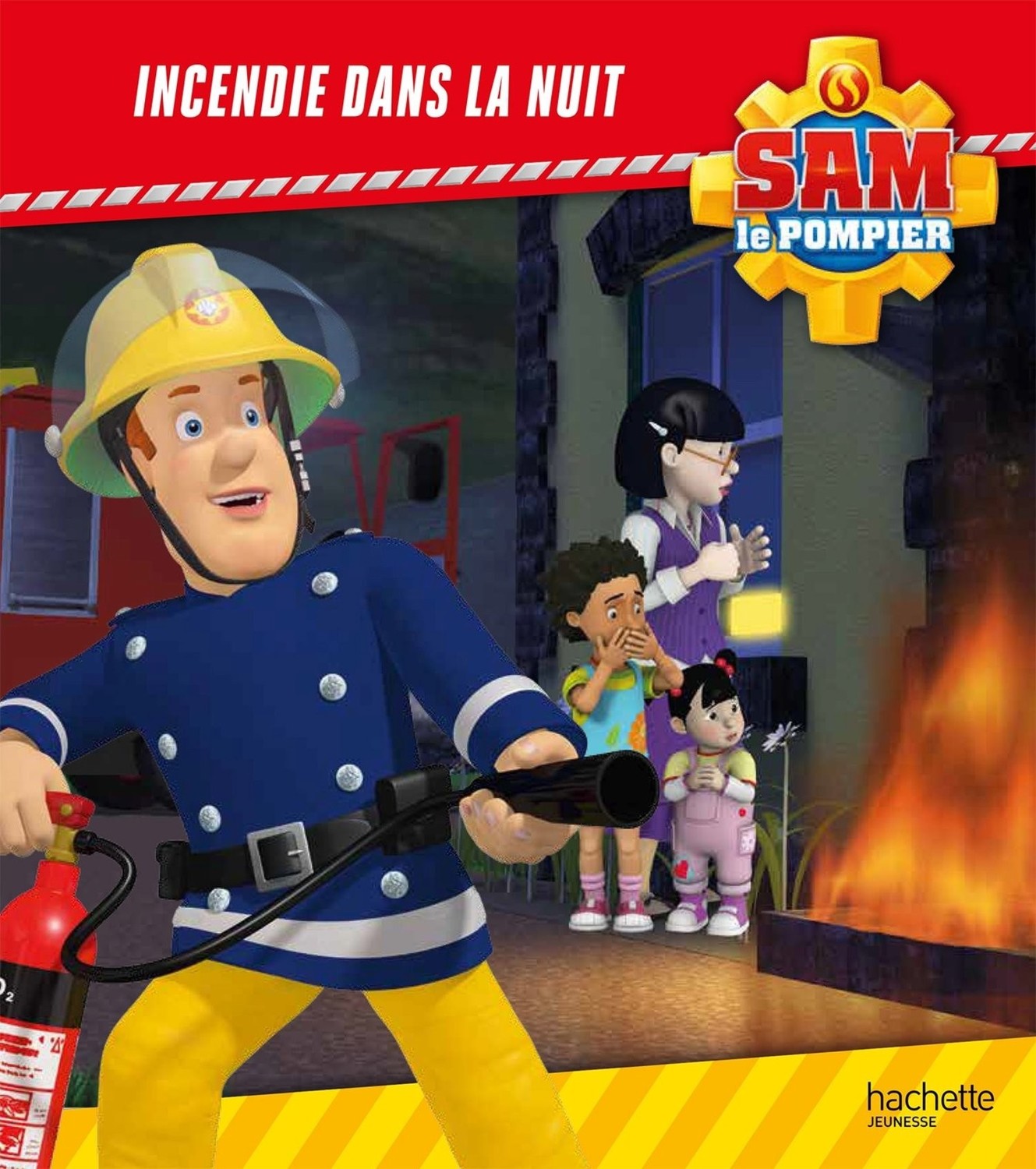 Incendie Dans La Nuit Livre Sam Le Pompier