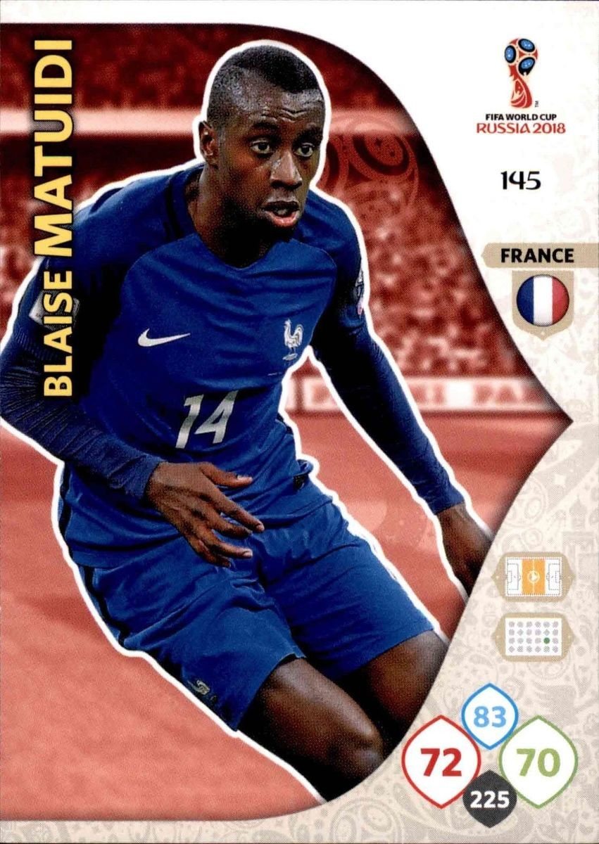 Blaise Matuidi - France - Russia 2018 : FIFA World Cup Adrenalyn XL ...