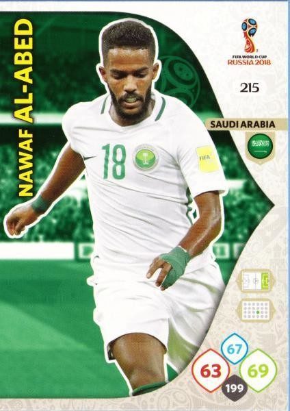 Nawaf Al-Abed - Saudi Arabia - Russia 2018 : FIFA World Cup Adrenalyn ...