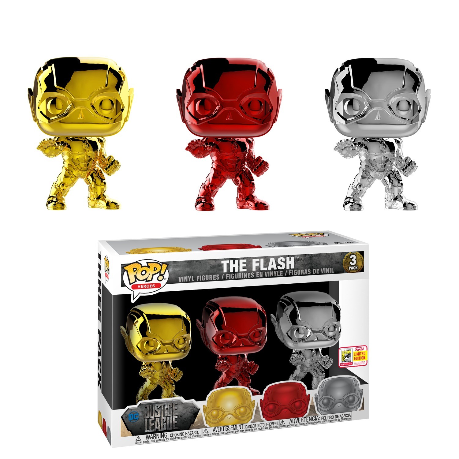 funko pop flash justice league