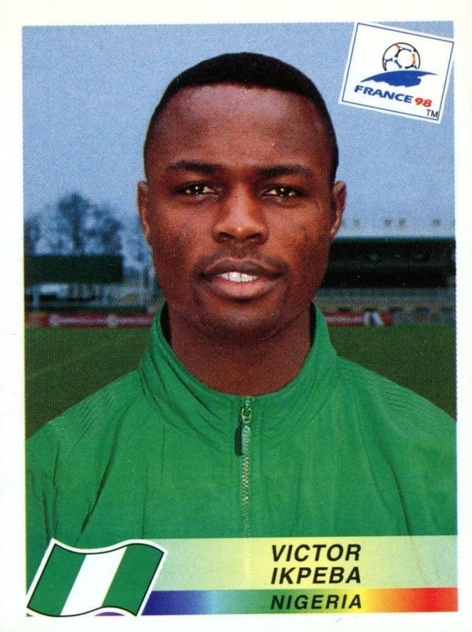 Victor Ikpeba - NGA - France 98 sticker 260