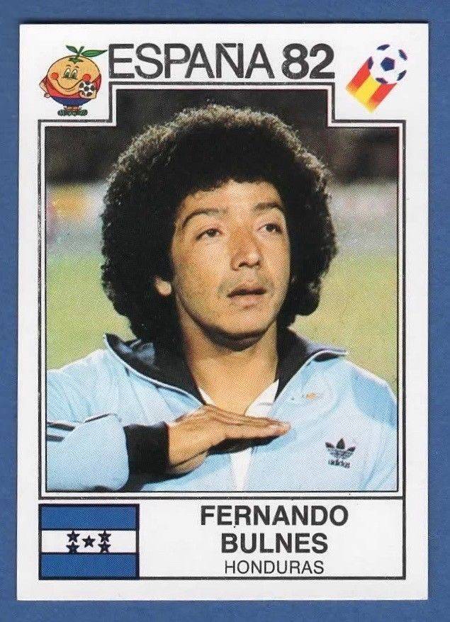 Fernando Bulnes - Honduras - España 82 World Cup Sticker 353