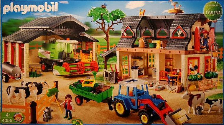 playmobil farm 4055