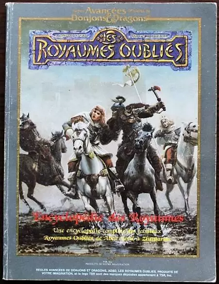 Advanced Dungeons & Dragons - 2ème édition - Encyclopédie des Royaumes oubliés