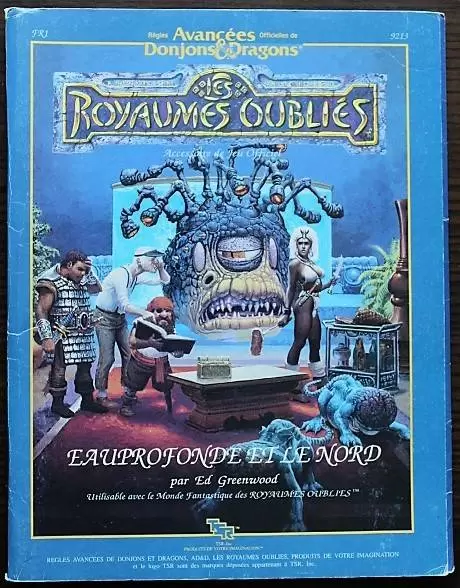 Advanced Dungeons & Dragons - 2ème édition - Eauprofonde et le Nord