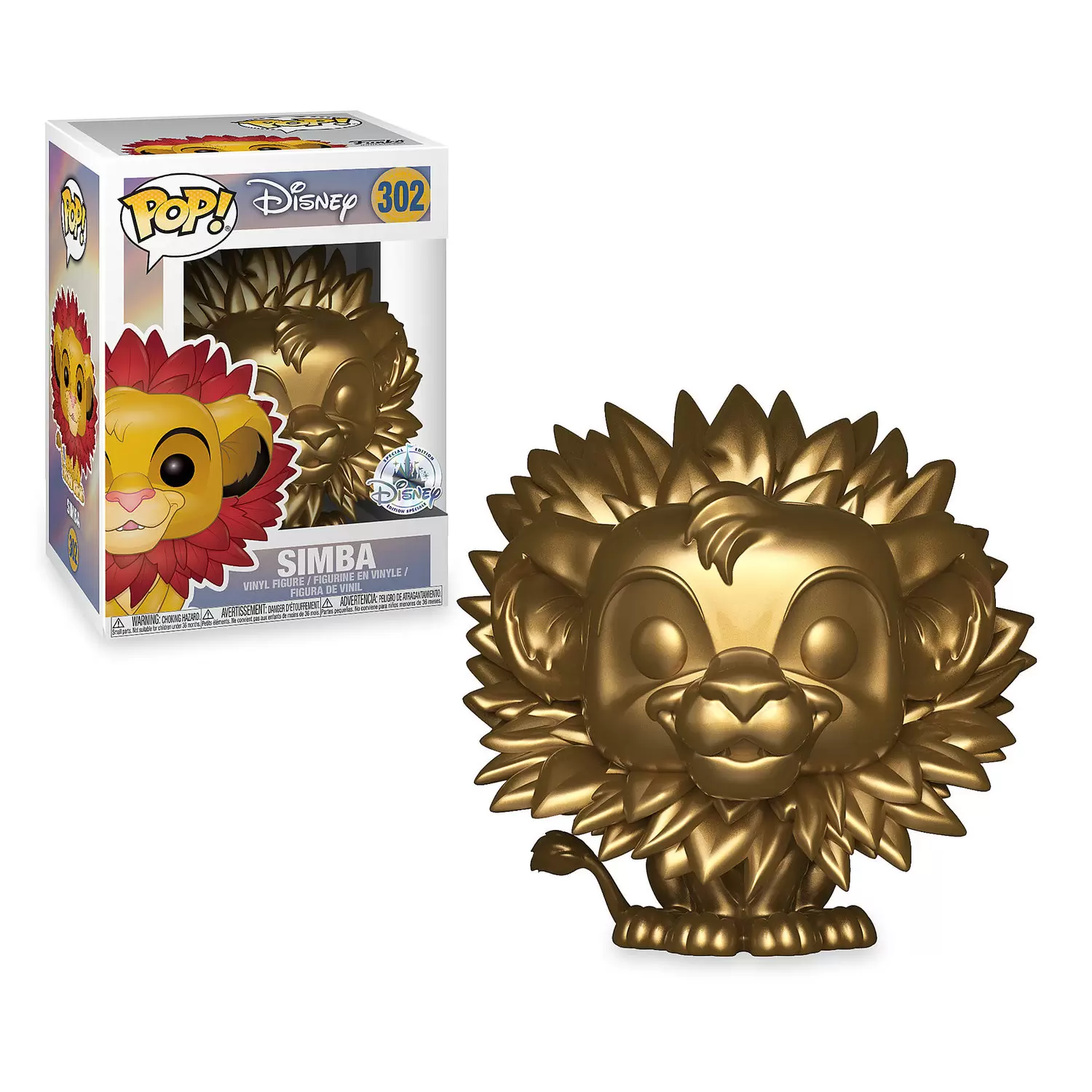 pijp stapel fiets The Lion King - Simba Golden Age - POP! Disney action figure 302