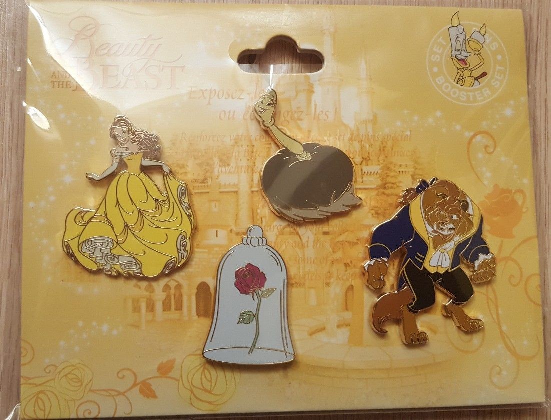 Booster La Belle La Bete Disney Pins Open Edition