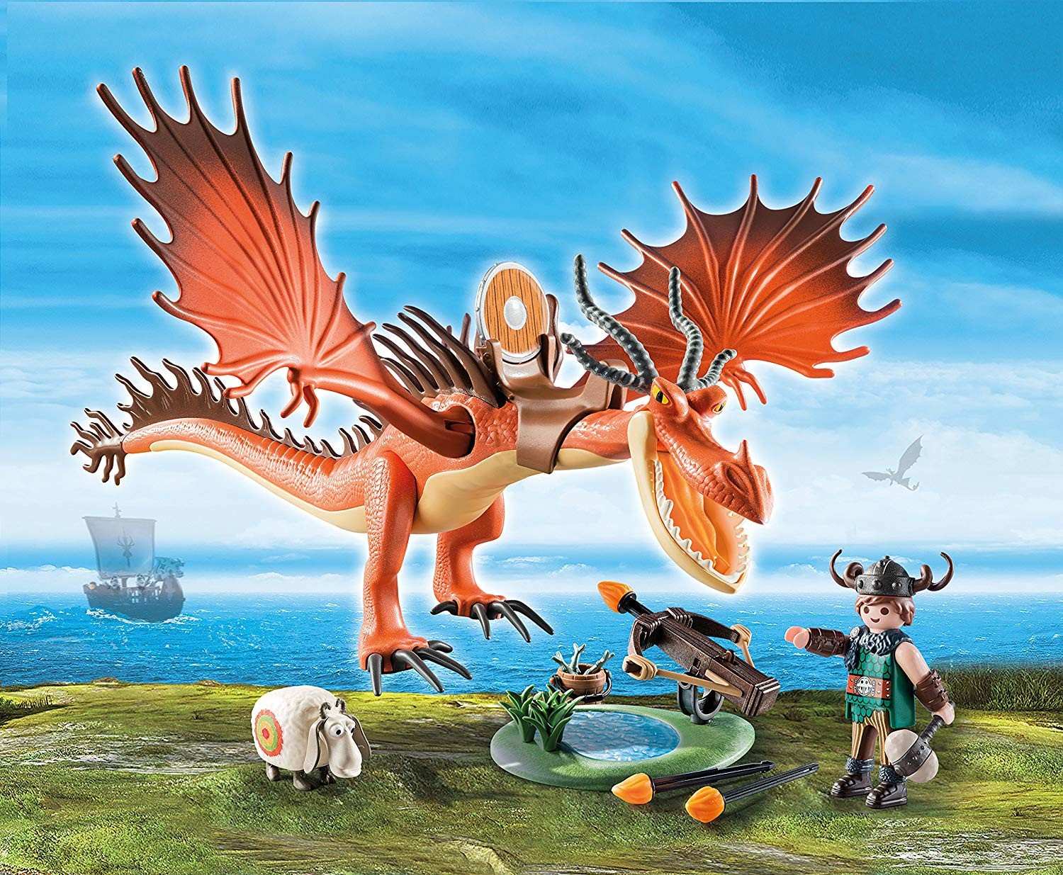 Rustik et Krochefer - Playmobil Film Dragons 9459