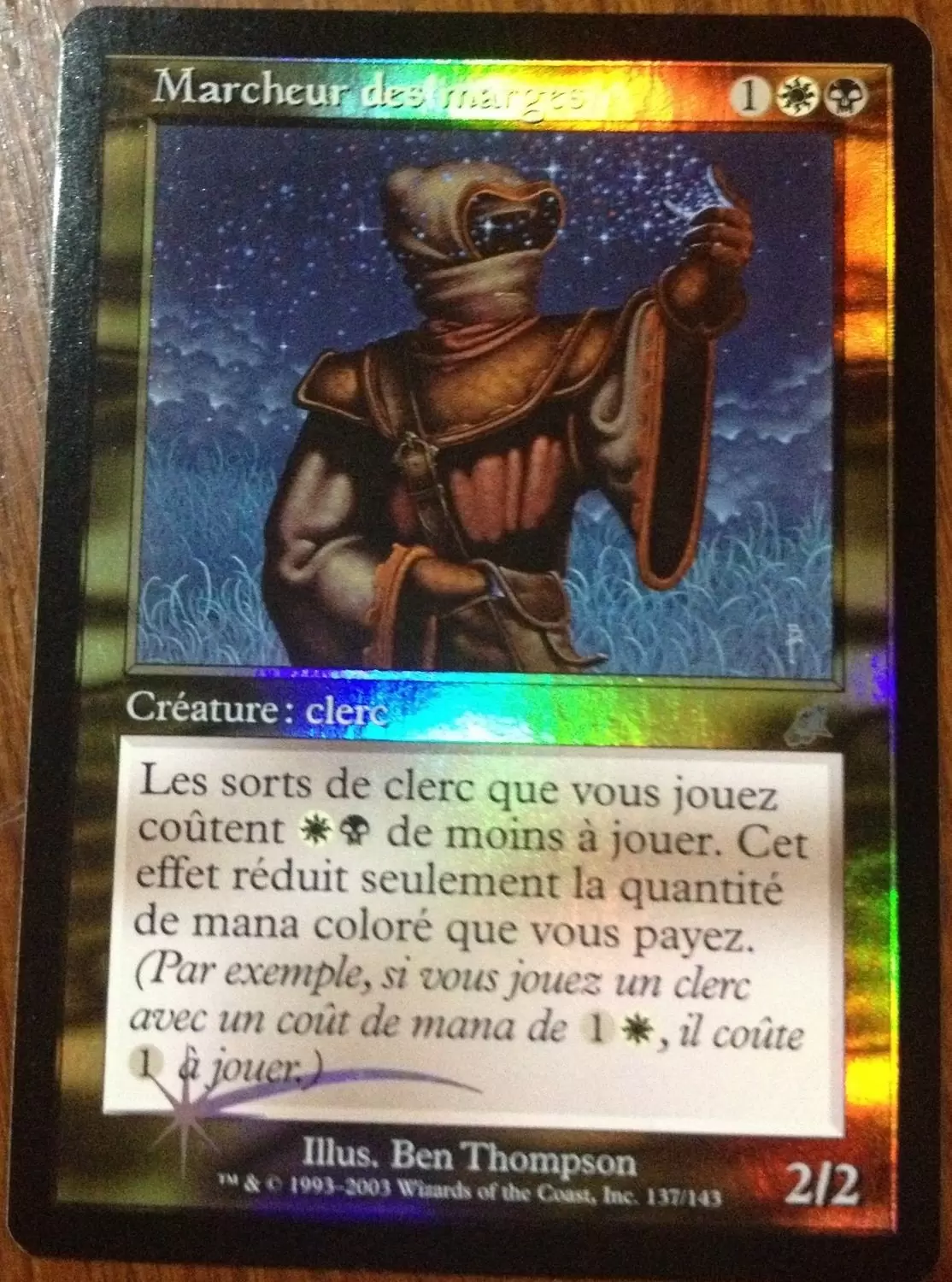 Fléau (Scourge) - Marcheur des marges Foil