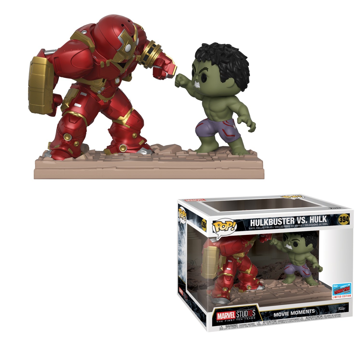 Marvel Hulkbuster Vs Hulk Pop Marvel Action Figure 394