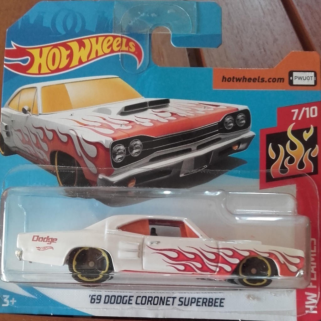 69 dodge coronet super bee hot wheels 2018