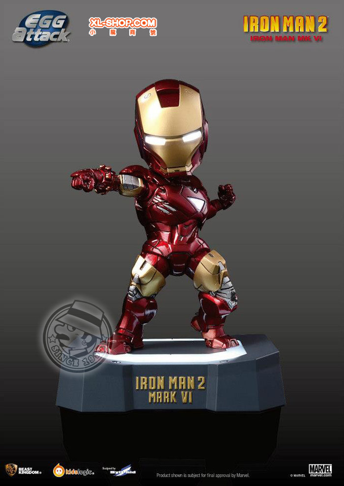 Iron Man 2 Mark Vi Egg Attack Action Figure Ea 004