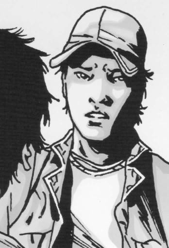 Glenn The Walking Dead Comic Book Set 1 Card 019