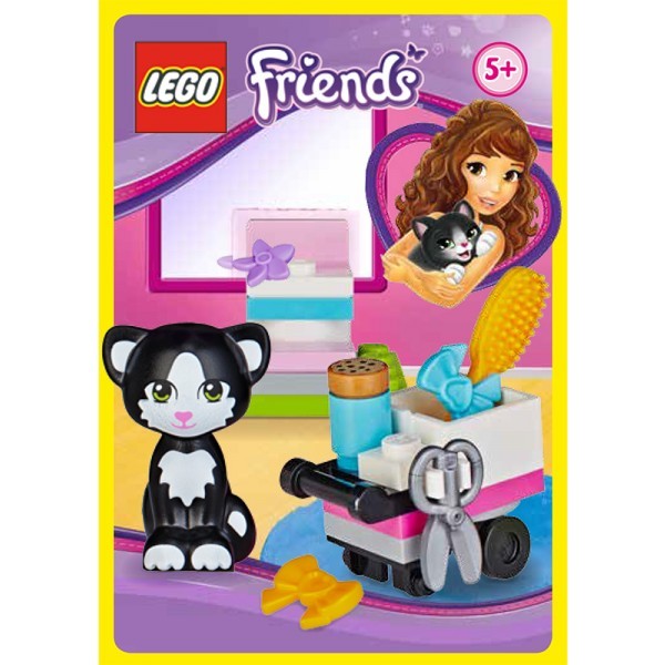 Felix Le Chat Au Salon De Toilettage Lego Friends Magazine Set Mars 17