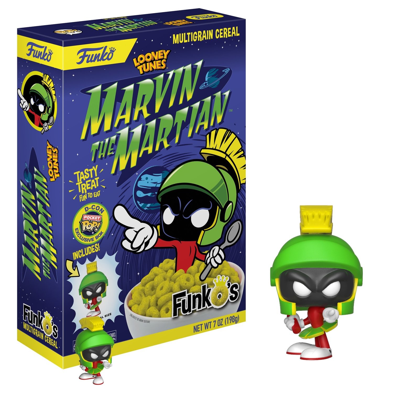 Looney Tunes Marvin The Martian Pocket Pop Action Figure