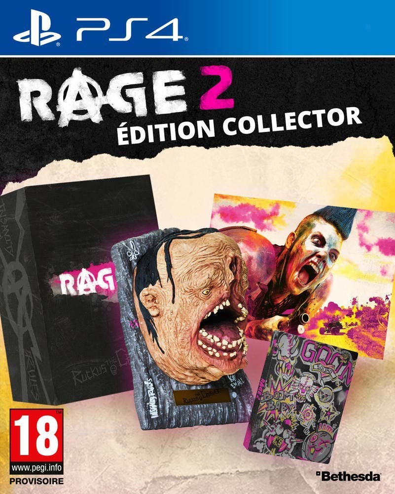 carte collector rage Rage 2 Collector   Playstation 4 : PS4 game