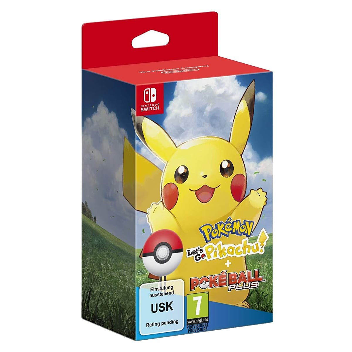 Pokemon Lets Go Pikachu Pokeball Plus Nintendo Switch Game