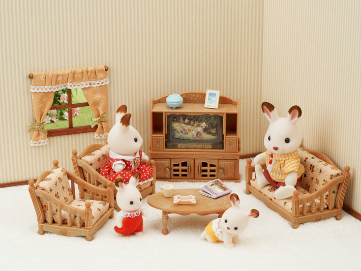 Comfy Living Room Set Calico Critters Usa Canada Cc1808