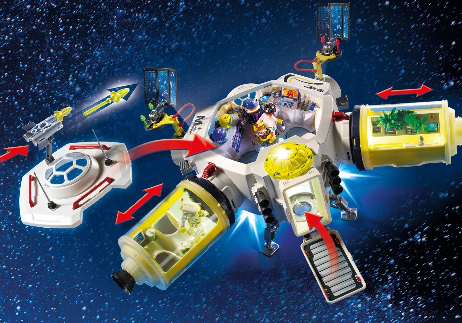 playmobil space station 9487