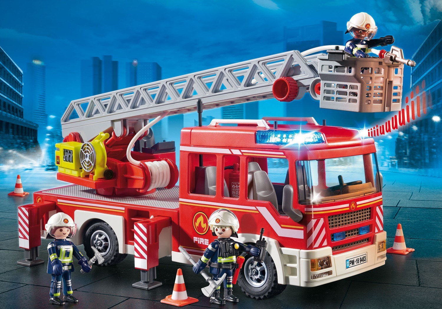 playmobil fire station 9462