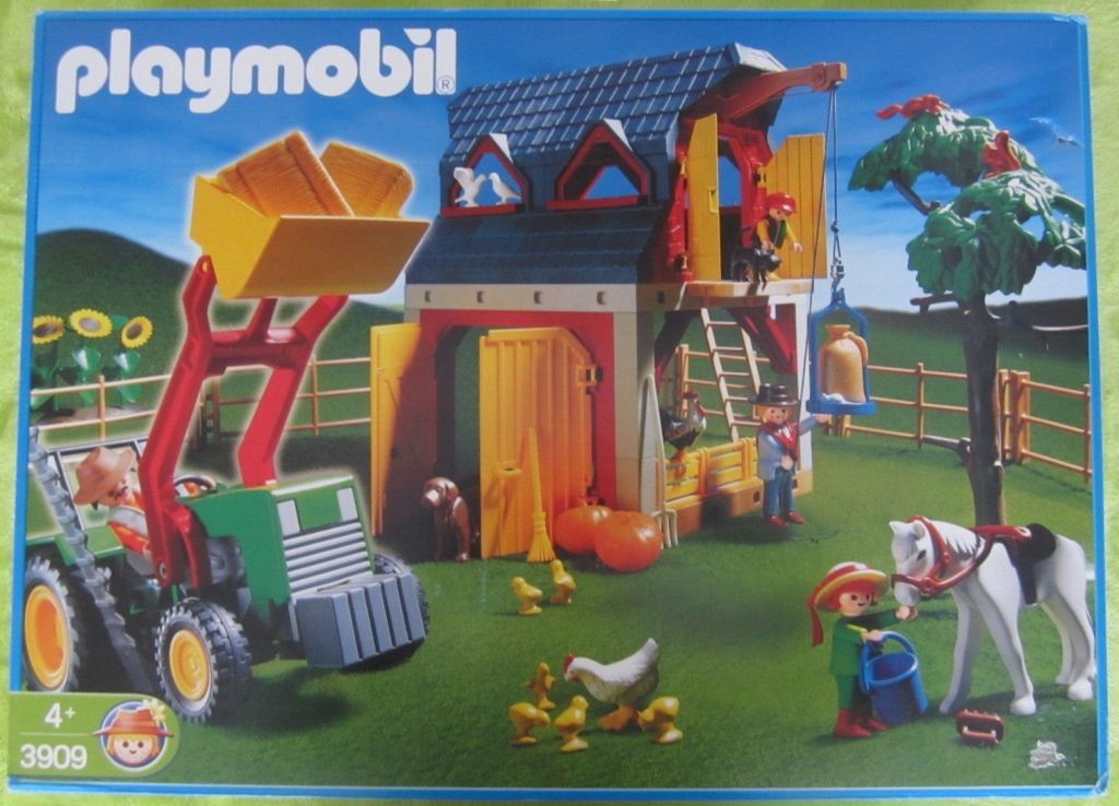 playmobil mega farm set 4055