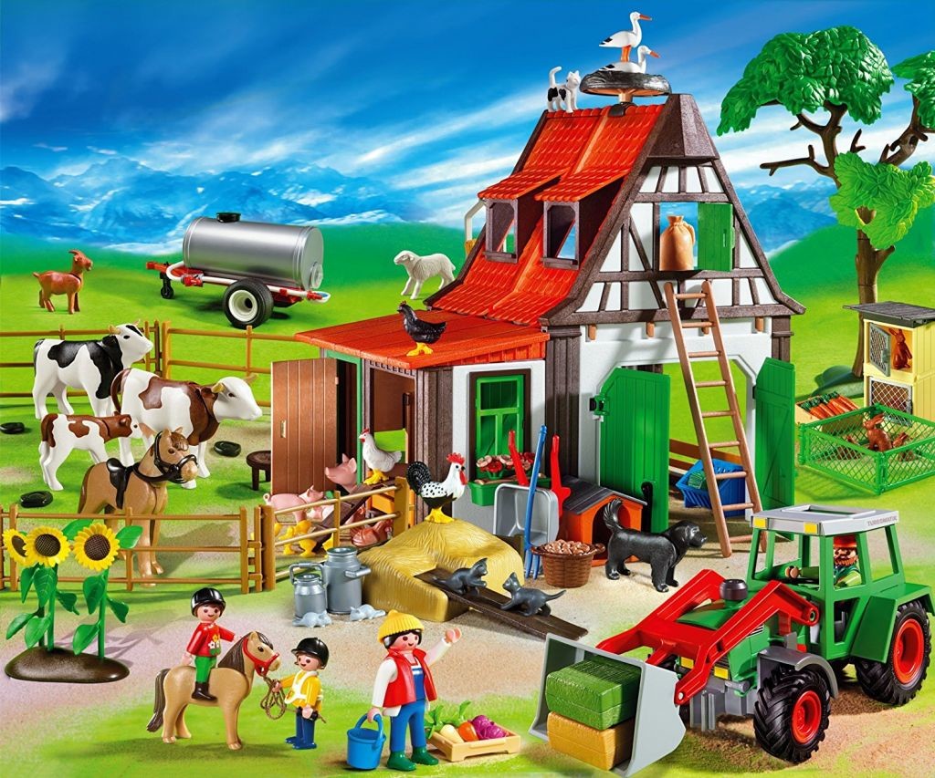 Mega-Set Ferme - Playmobil Fermiers 5005