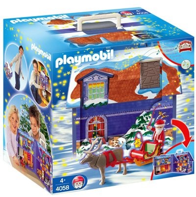 playmobil christmas house
