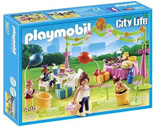 Anniversaire D Enfants Playmobil Dans La Ville 5627