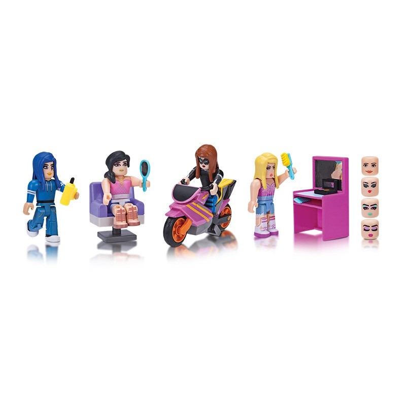Stylz Salon Spa Makeup Roblox Action Figure - masters of roblox playset