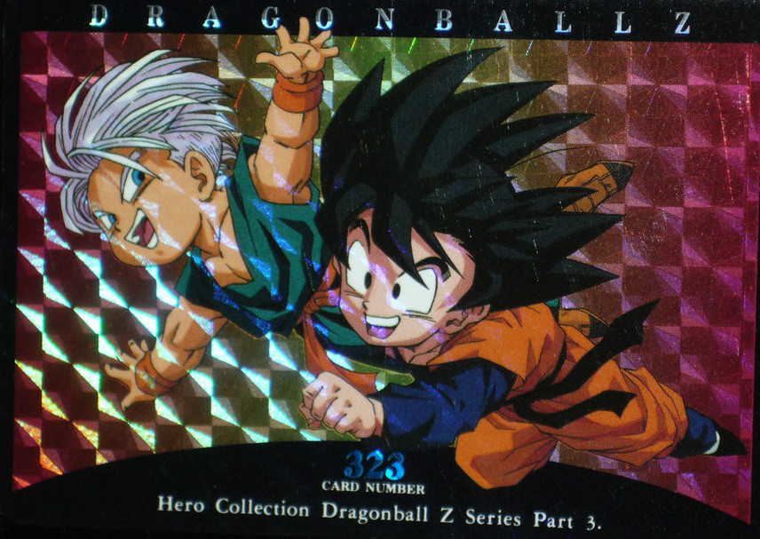 Card number 323 - Dragon Ball Z Hero Collection Series Part 3 Dragon Ball trading card 323