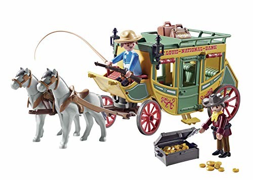 playmobil diligence du far west