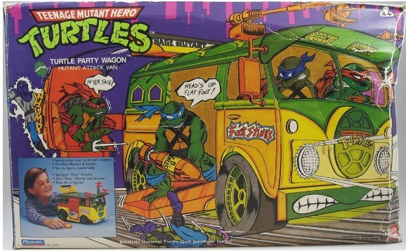 vintage ninja turtle van