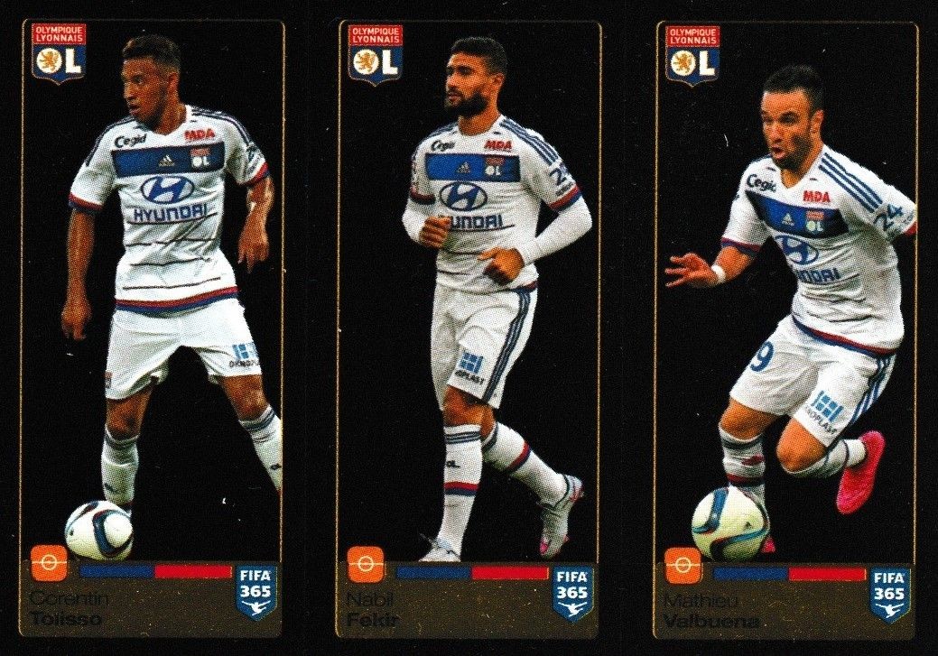 Corentin Tolisso / Nabil Fekir / Mathieu Valbuena - Lyon ...