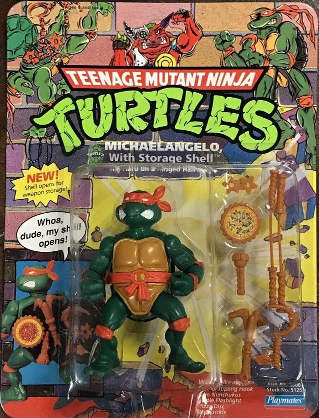 ninja turtle storage figure