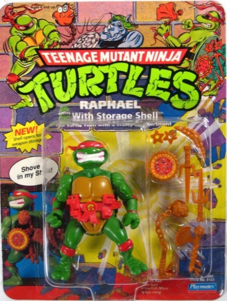 ninja turtle storage figure