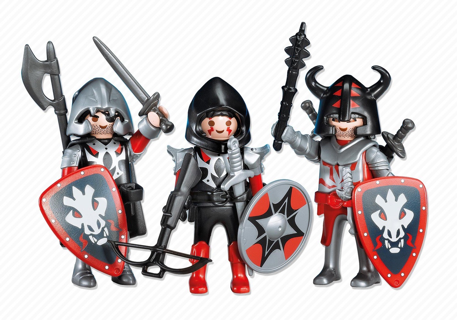 playmobil chevalier rouge