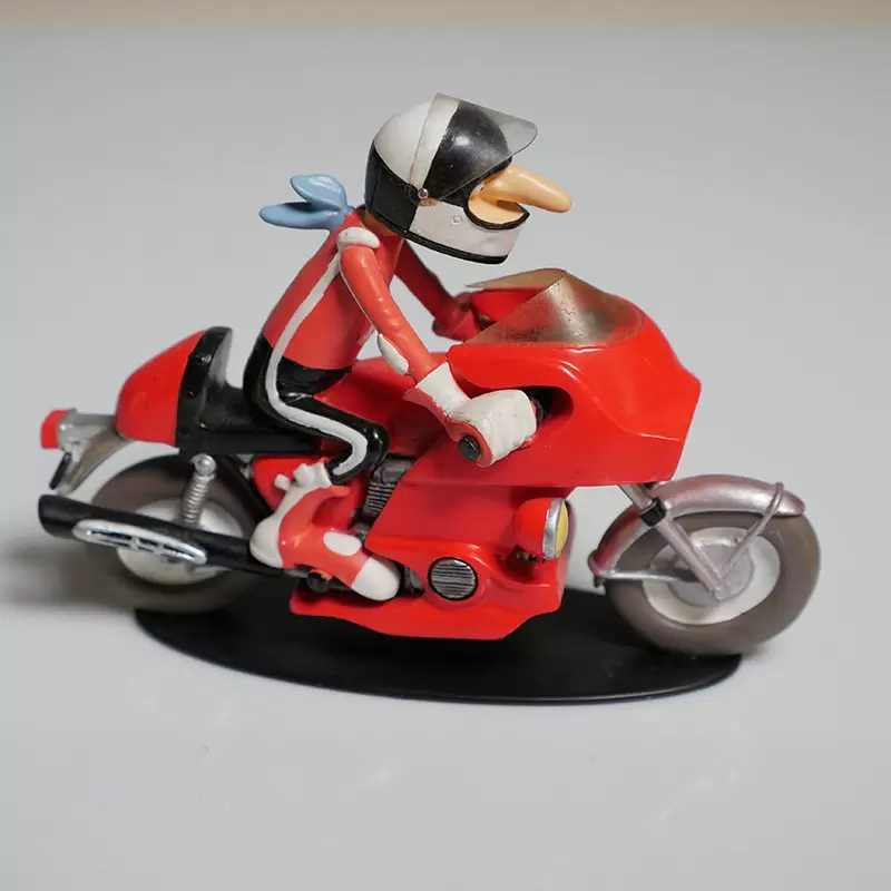 Figurines Joe Bar Team Série 1 - Marcel SPIDE sur sa HONDA Japauto 1000 Bol d’Or Replica 1975