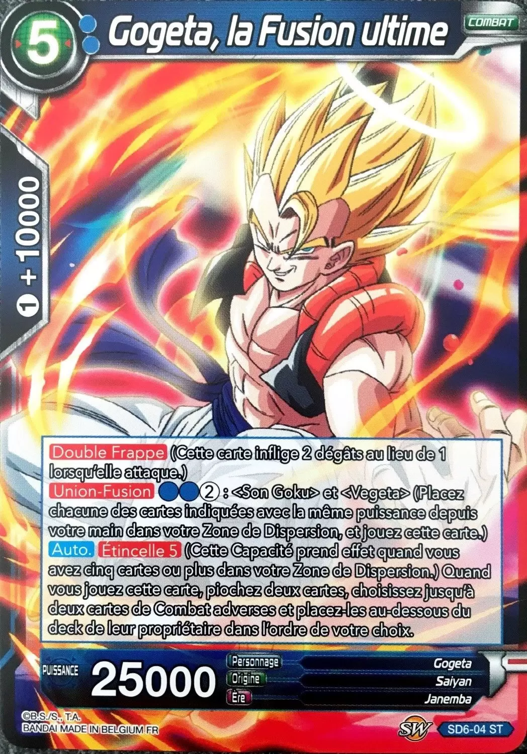 Resurrected Fusion [SD6] - Gogeta, la Fusion ultime