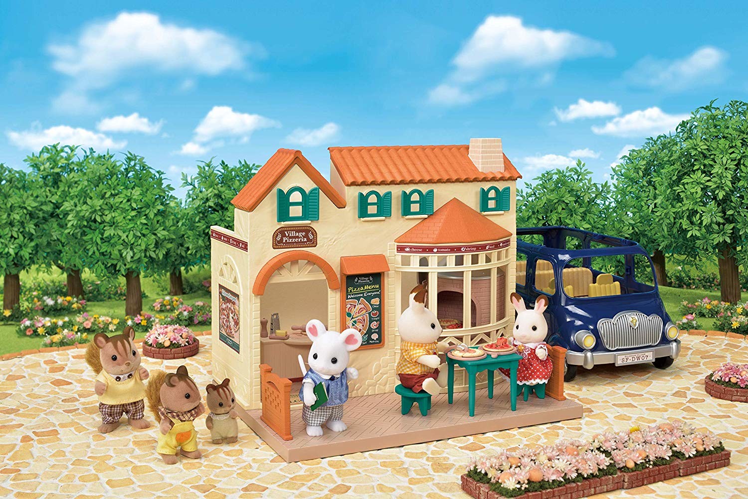 sylvanian families village