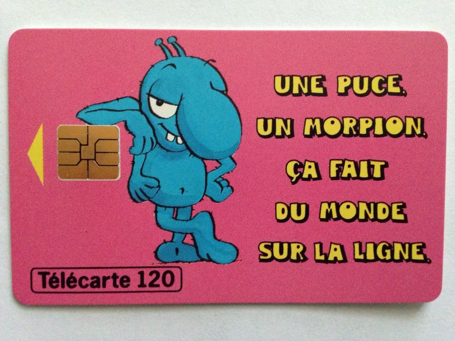 Télécarte carte téléphonique Tac O Tac Française des jeux